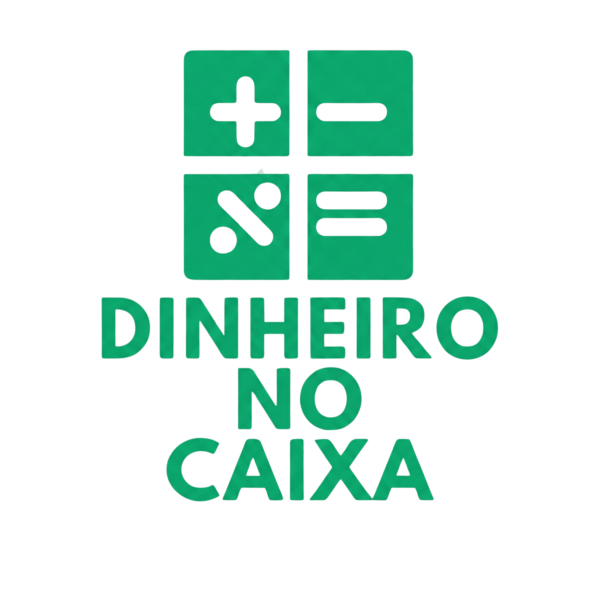 Logotipo Dinheiro no Caixa